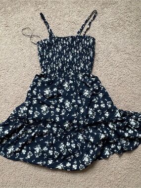 Hollister Smocked Mini Dress